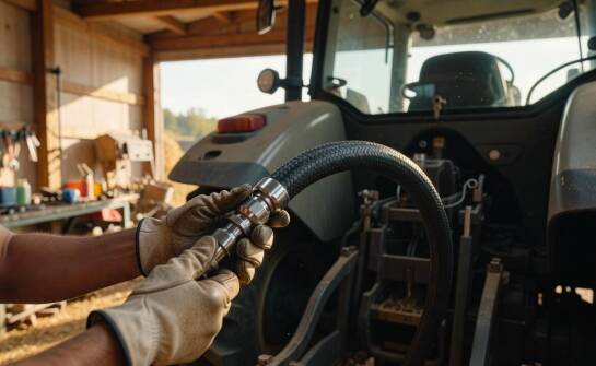 Jak dobrać wąż hydrauliczny do ciśnienia, oznaczeń i warunków pracy w gospodarstwie