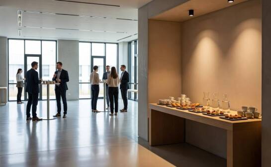 Jak układ stref gastronomicznych wpływa na koncentrację i nawiązywanie kontaktów podczas konferencji