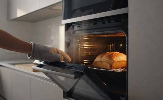 Jak piekarnik elektryczny obciąża okap w kuchni podczas pieczenia