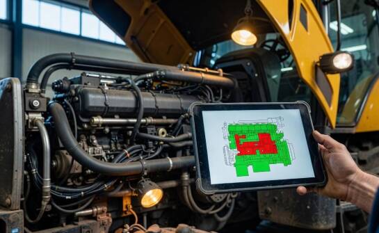 Co diagnostyka przed rozbiórką mówi o zakresie naprawy silnika w JCB Fastrac