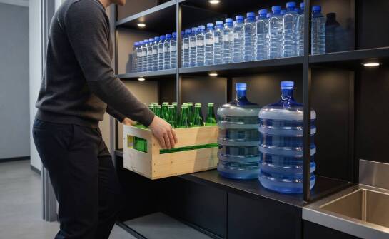 Jak PET, szkło i galony zmieniają codzienną logistykę w firmowym zapleczu