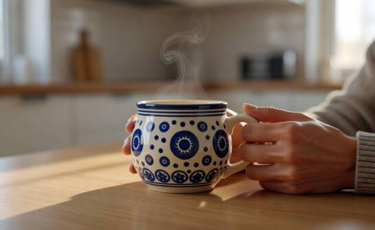 How Does the Shape and Decoration of a Bolesławiec Ceramic Mug Affect Everyday Drinking Comfort?