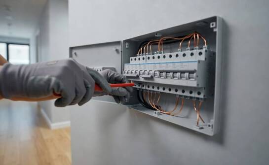 Które elementy instalacji elektrycznej najbardziej wpływają na ochronę przed pożarem podczas modernizacji