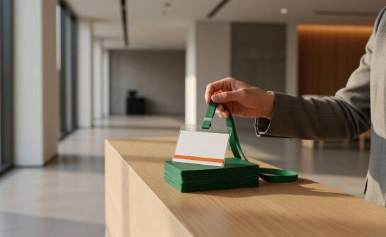 Kiedy prosty wariant smyczy firmowej wystarcza do identyfikacji na jednorazowych wydarzeniach