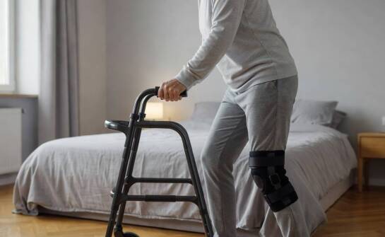 Jak sprzęt ortopedyczny ogranicza nocne przeciążenia i ułatwia bezpieczne wstawanie w domu