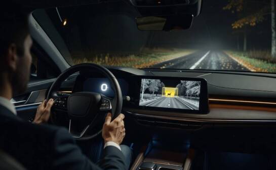 Jak system widzenia nocnego w modelach DS pomaga kierowcy po zmroku