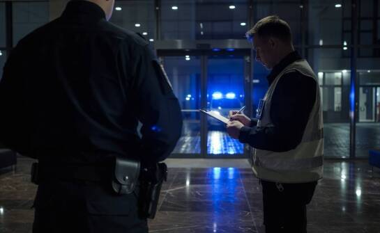 Po incydencie na obiekcie — jak uzbrojona ochrona współpracuje z policją i służbami