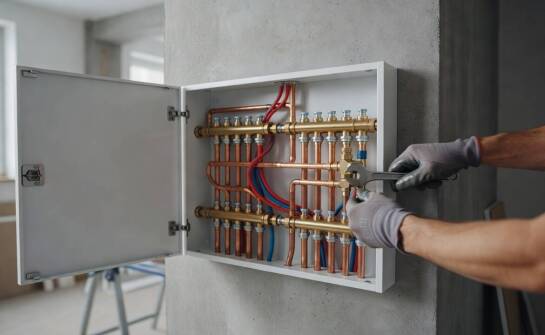Jak rozumieć pełen zakres prac hydraulicznych, gdy kilka instalacji łączy jeden projekt budynku