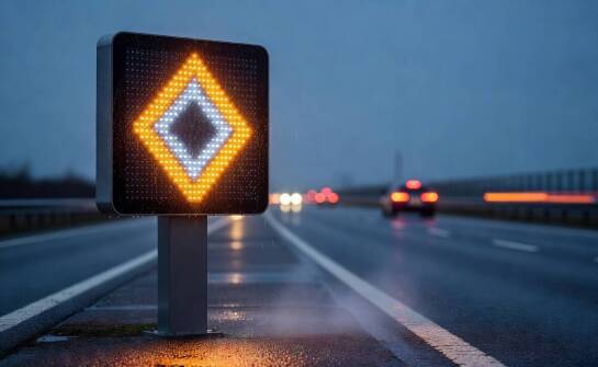 Warunki techniczne i normy decydujące o dopuszczeniu znaków aktywnych w ITS