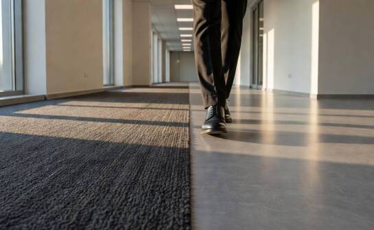 Jak odczytywać klasy użytkowania wykładzin, gdy obiekt ma strefy o różnym obciążeniu