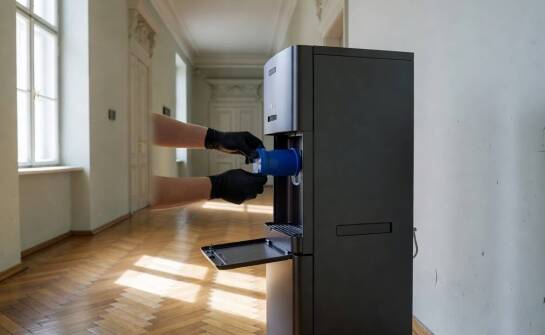 Montaż bezbutlowego dystrybutora w starszym budynku instytucji — co sprawdzić przed wdrożeniem i eksploatacją
