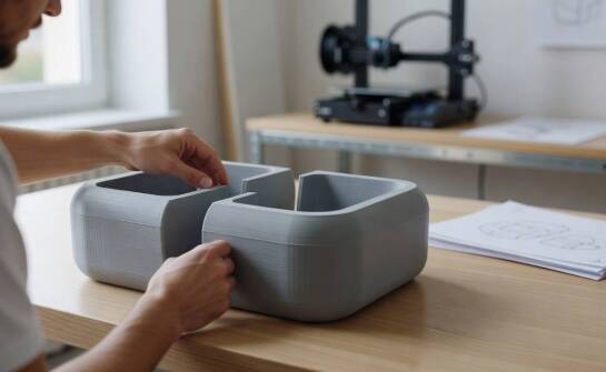 Jak dobrać typ prototypu 3D do etapu projektu elementu przeznaczonego do rotomouldingu