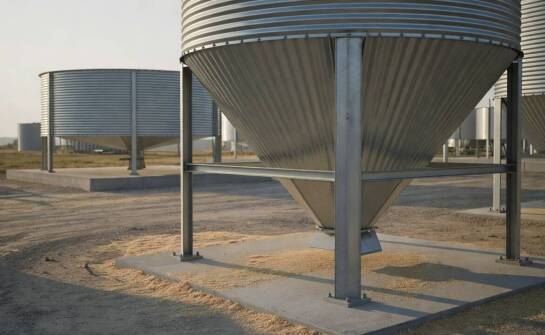 Trichtersilo oder Flachbodensilo – wie die Bodenkonstruktion den Getreidefluss und die Reinigung beeinflusst