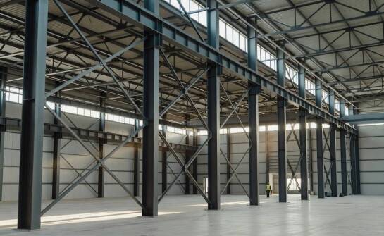 Warum die Tragstruktur über Funktionalität und Kosten einer Produktions- oder Werkstatthalle entscheidet