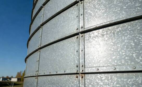 Wie verzinktes Blech einen landwirtschaftlichen Silo vor Korrosion und Verformungen schützt