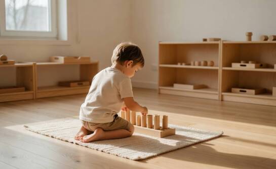 Jak przygotowane otoczenie Montessori porządkuje wybór aktywności i buduje koncentrację dziecka