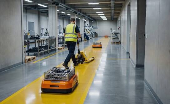 Dlaczego wdrożenia AGV w warszawskich zakładach częściej blokują zasady przepływu niż sama technologia