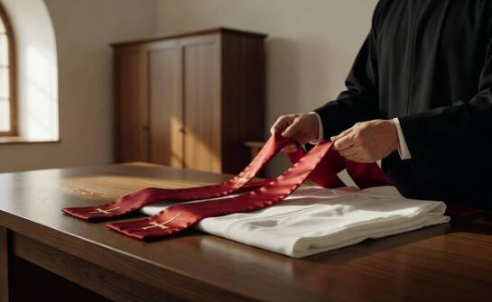 Is a Mitre One of the Basic Elements of a Priest’s Attire?