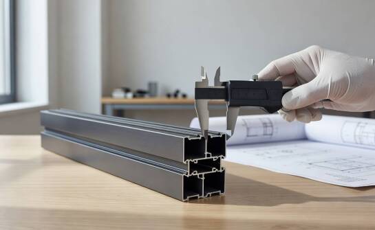 Wie beurteilt man Aluminiumbauelemente hinsichtlich Dämmung, Dichtheit und technischer Dokumentation?