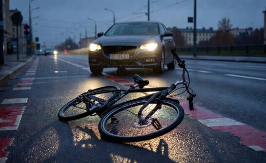 Zasada ryzyka przy potrąceniu rowerzysty — kiedy kierowca nie uwolni się od odpowiedzialności