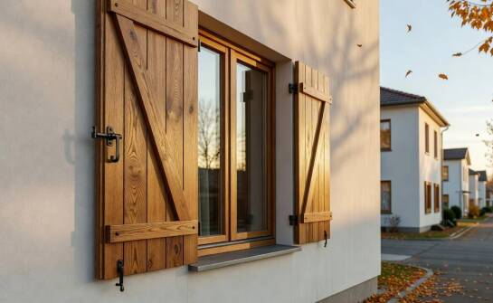 Wie Holzklappläden Schutz, Lüftung und Pflege des Hauses beeinflussen