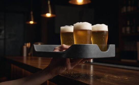 Recycled Bar Trays: Which Features Improve Comfort Behind the Bar?