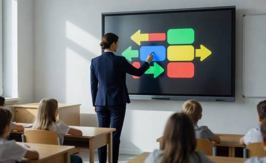 Jak oprogramowanie edukacyjne zmienia pracę nauczyciela z interaktywną tablicą w klasie