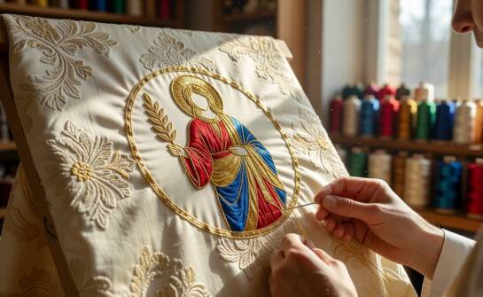 How to Read Images of Saints on a Chasuble: Attributes, Scenes and Patronal Meaning