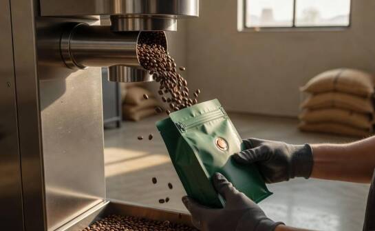 How Semi-Automatic Packing into Pre-Made Bags Affects Coffee Freshness and Batch Consistency