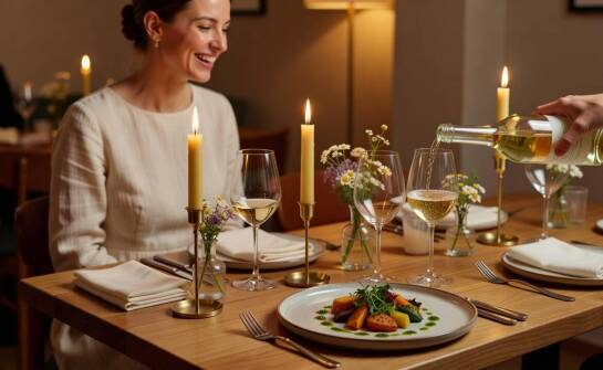 Kameralny obiad weselny w restauracji — jak ułożyć menu, tempo serwisu i atmosferę stołu