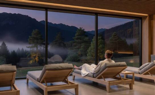 Jak strefa ciszy, akustyka i godziny korzystania porządkują wellness w hotelu górskim