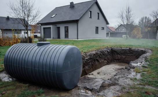 Jak grunt, wody gruntowe i obciążenia wpływają na montaż bezodpływowego zbiornika z tworzywa