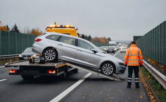 Dlaczego na autostradzie awaria zwykle kończy się transportem, a nie holowaniem