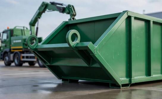 Wie die Norm für Absetzcontainer Maße, Konstruktion und Abnahme beeinflusst