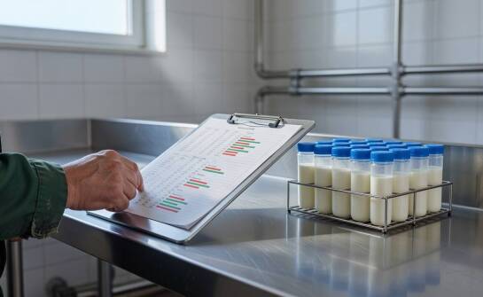 Jak czytać wyniki próbnych dojów, żeby wcześnie wychwycić mastitis i błędy żywieniowe