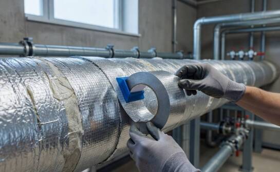 Jak grubszy nośnik i zbrojenie siatką zmieniają pracę taśmy aluminiowej na chropowatych podłożach