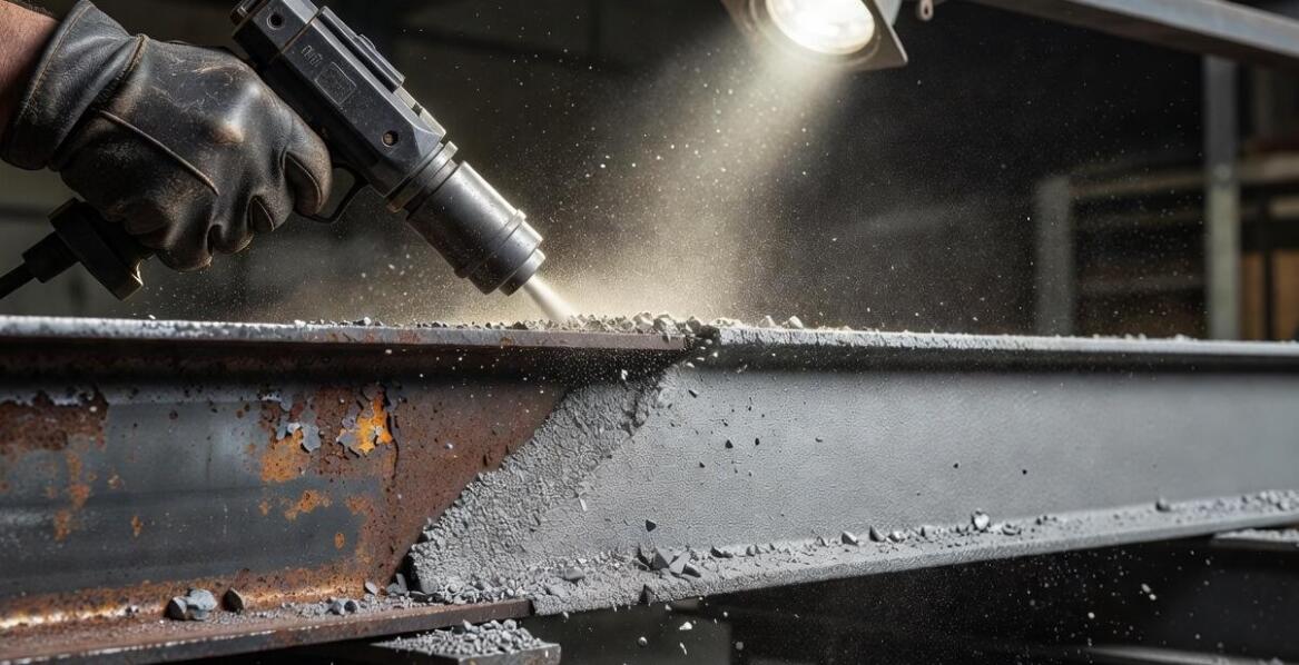 Dlaczego kształt i ziarnistość ścierniwa zmieniają przyczepność powłoki na metalu