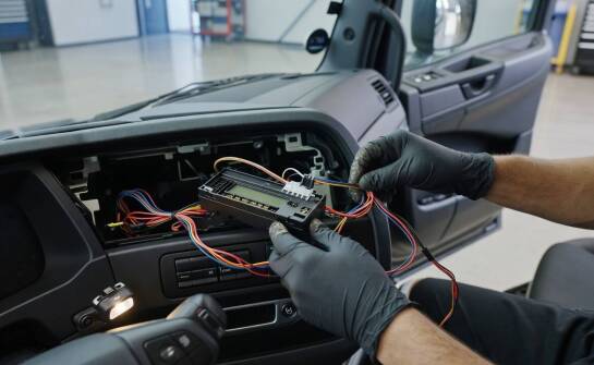 Kiedy problem z tachografem leży w urządzeniu, a kiedy w instalacji pojazdu