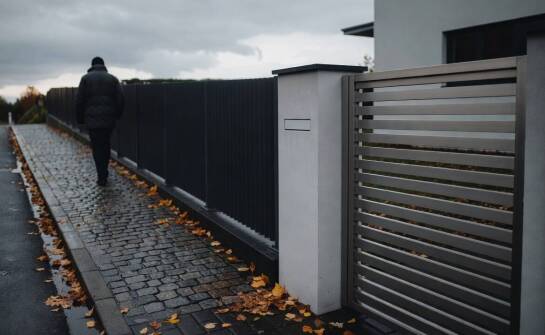 Bramę z furtką na działce w Jarocinie wyznaczają teren, dojazd i formalności