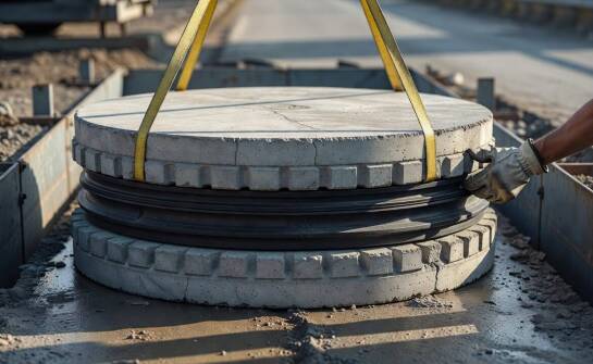 Jak połączenie i wysokość kręgów betonowych wpływają na szczelność studzienek w projektach infrastrukturalnych