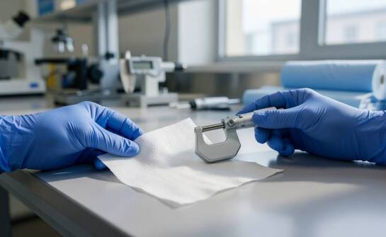 Jak producent utrzymuje powtarzalność bezpyłowych czyściw między kolejnymi partiami produkcyjnymi