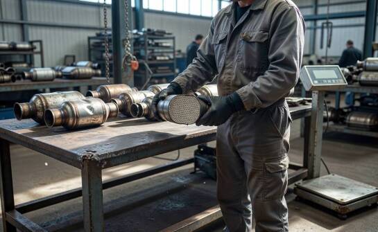 Od przyjęcia materiału do odzysku metali — jak przebiega recykling katalizatorów i monolitu