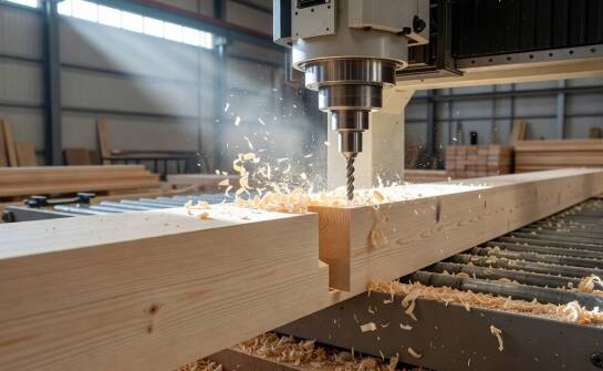 Od projektu do gotowych elementów — jak tartak przygotowuje obróbkę CNC dla nietypowych zleceń