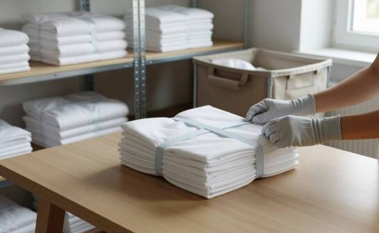 Jak wprowadzić system oznaczeń tekstyliów w apartamentach z dużą rotacją gości