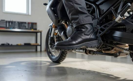 Jak konstrukcja butów motocyklowych wpływa na ochronę, zmianę biegów i wygodę chodzenia