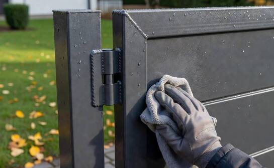 Wie schützt die saisonale Pflege eines Metallzauns vor Korrosion und dem Verlust des Glanzes?