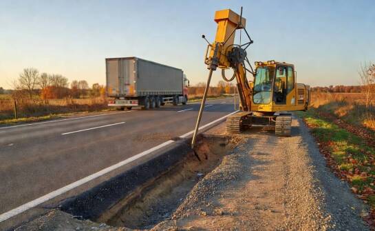 Jak ruch ciężki i warstwy nawierzchni wyznaczają bezpieczną trasę przewiertu pod jezdnią