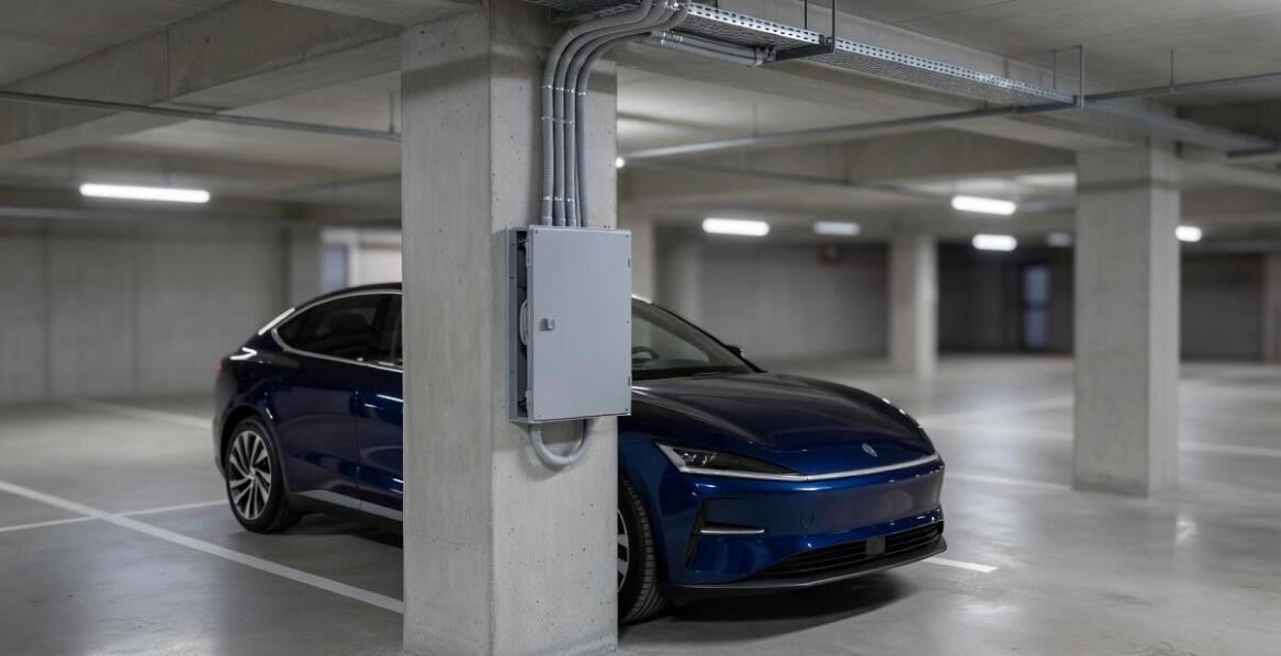 Ładowanie auta elektrycznego w Wilanowie — osiedle wielorodzinne, moc instalacji i formalności
