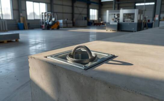 Jak stalowy element RVL pracuje w złączu ścinanym prefabrykatu betonowego