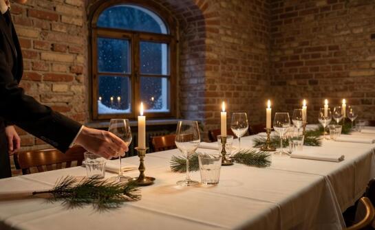 Jak ułożyć firmową Wigilię w restauracji, by tradycja, menu i sala były spójne